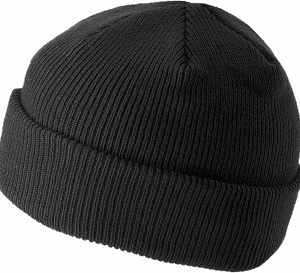 FashMade Grey Polycotton Beanie Cap